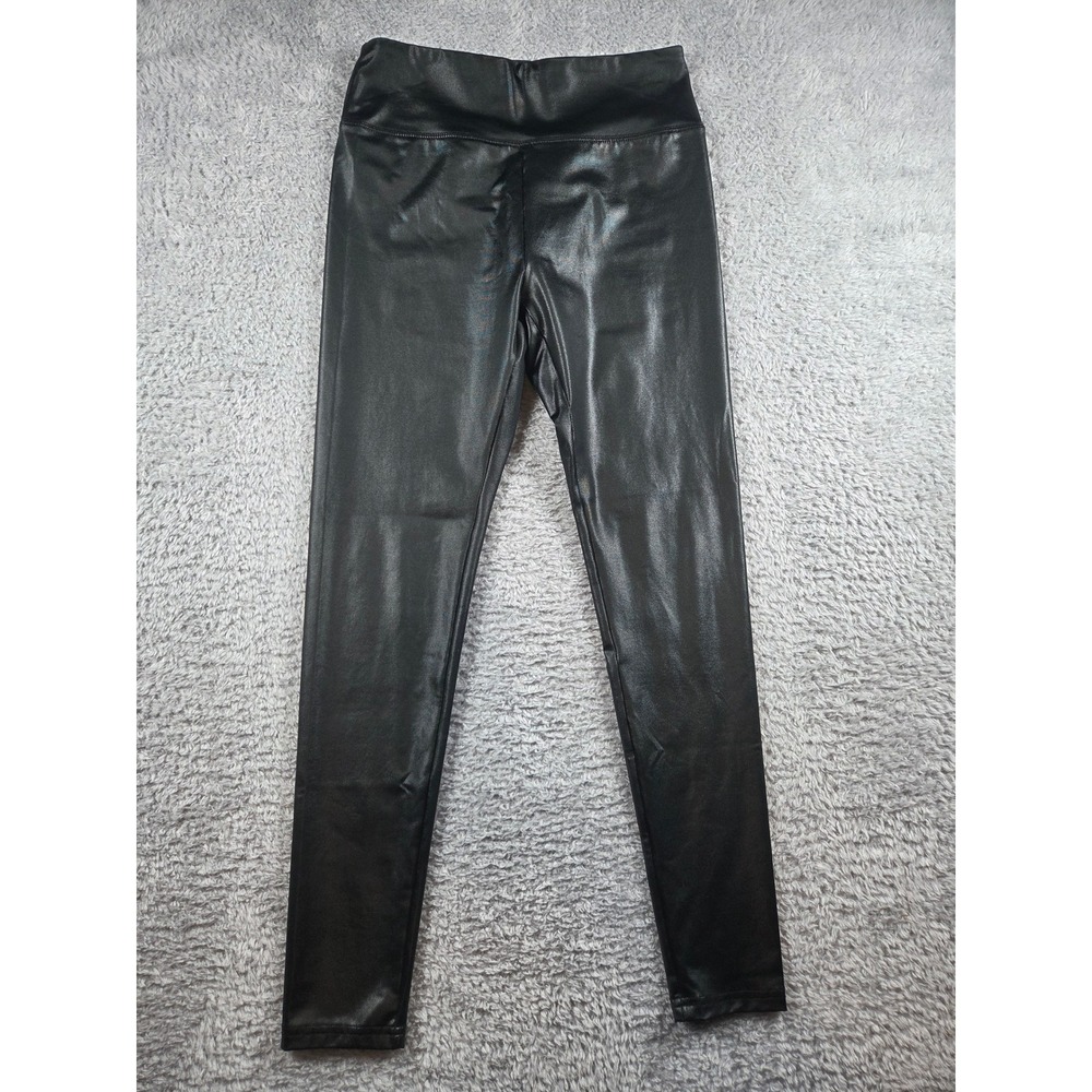 Wild Fable Faux Leather Leggings Small Black Womens High Rise Skinny Stretch
